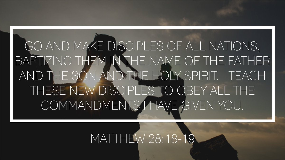 GriffinCPC's tweet photo. We are given a direct command from Jesus to #go and #makedisciples. This starts in our homes.
•
•
#generationaldiscipleship https://t.co/Yqm0DW8YBL