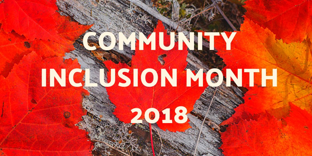 InclusionCanNL's tweet image. We ❤️ #October because it&apos;s Community Inclusion Month! #communityinclusionmonth #celebrate #inclusive #HumanRights