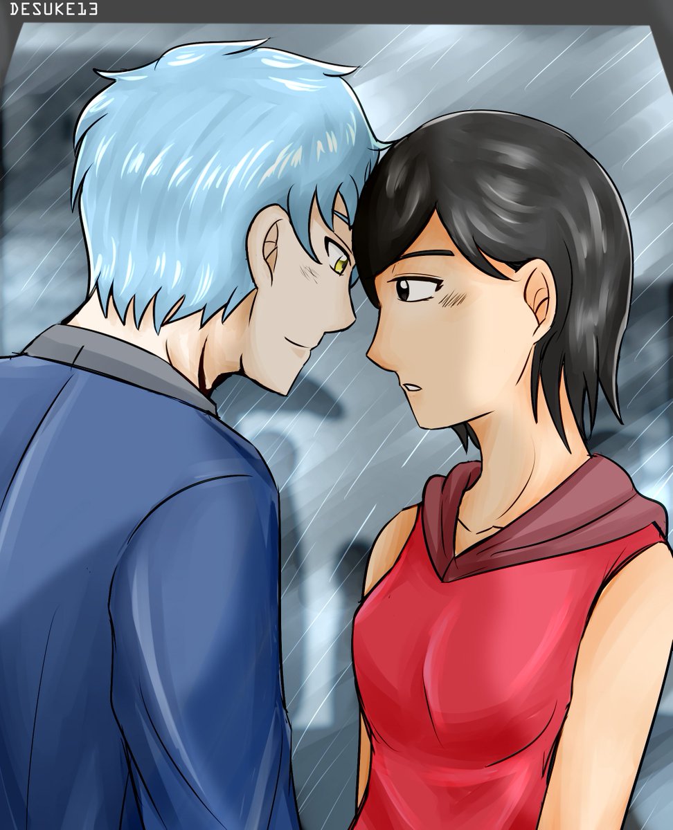kiradesuke's tweet photo. MitsuSara! Sarada without glasses tho :")) #team7 #mitsusara #borusara #naruto #boruto #myart #desuke13 https://t.co/wW4ftl8gfT