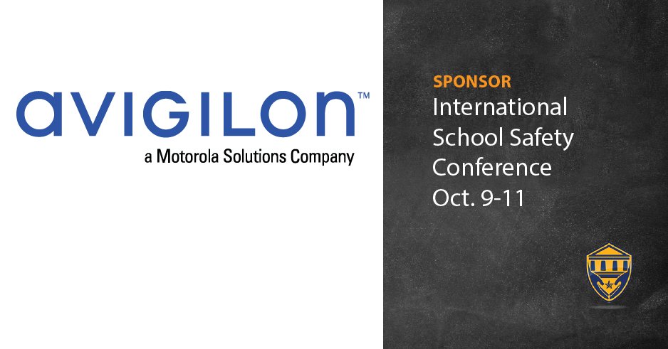 SchoolSafetyOps's tweet image. Introducing our sponsors. Meet Avigilon, Motorola Solutions Co: Full security and critical communications solutions. avigilon.com Conference Information: internationalschoolsafety.org #thankyou #schoolsafety #ISSI