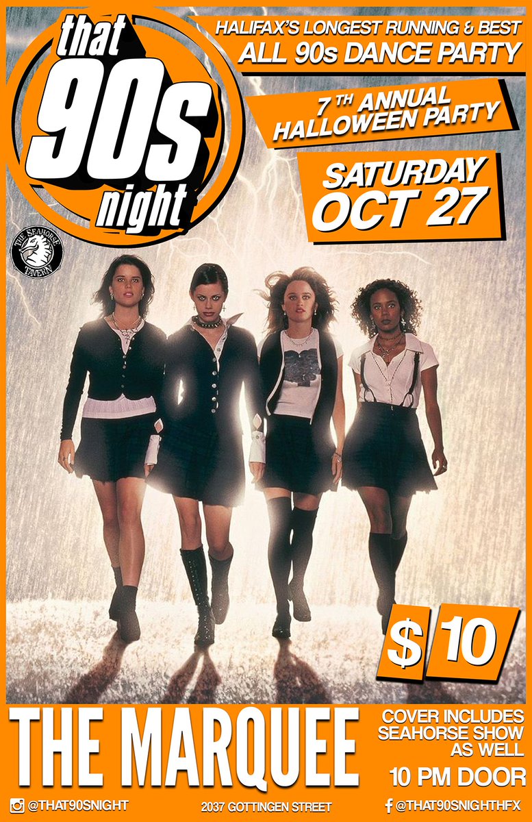 Mark your calendars! <a href="/Marqueeballroom/">The Marquee Ballroom</a> Oct 27th! #halifax