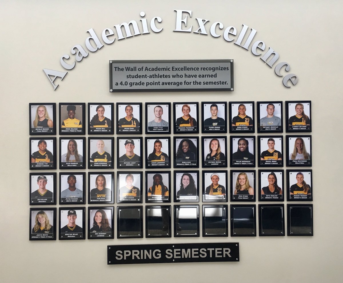 VCU_SAAC's tweet photo. “Student athletes don’t work hard in class, they’re graded easier” In reality at VCU student athlete success in the classroom is at a record high, we have won national academic awards, and 33 athletes got 4.0 gpa’s last semester #a10inclusion #NCAAinclusion https://t.co/mhnRIDC6pI