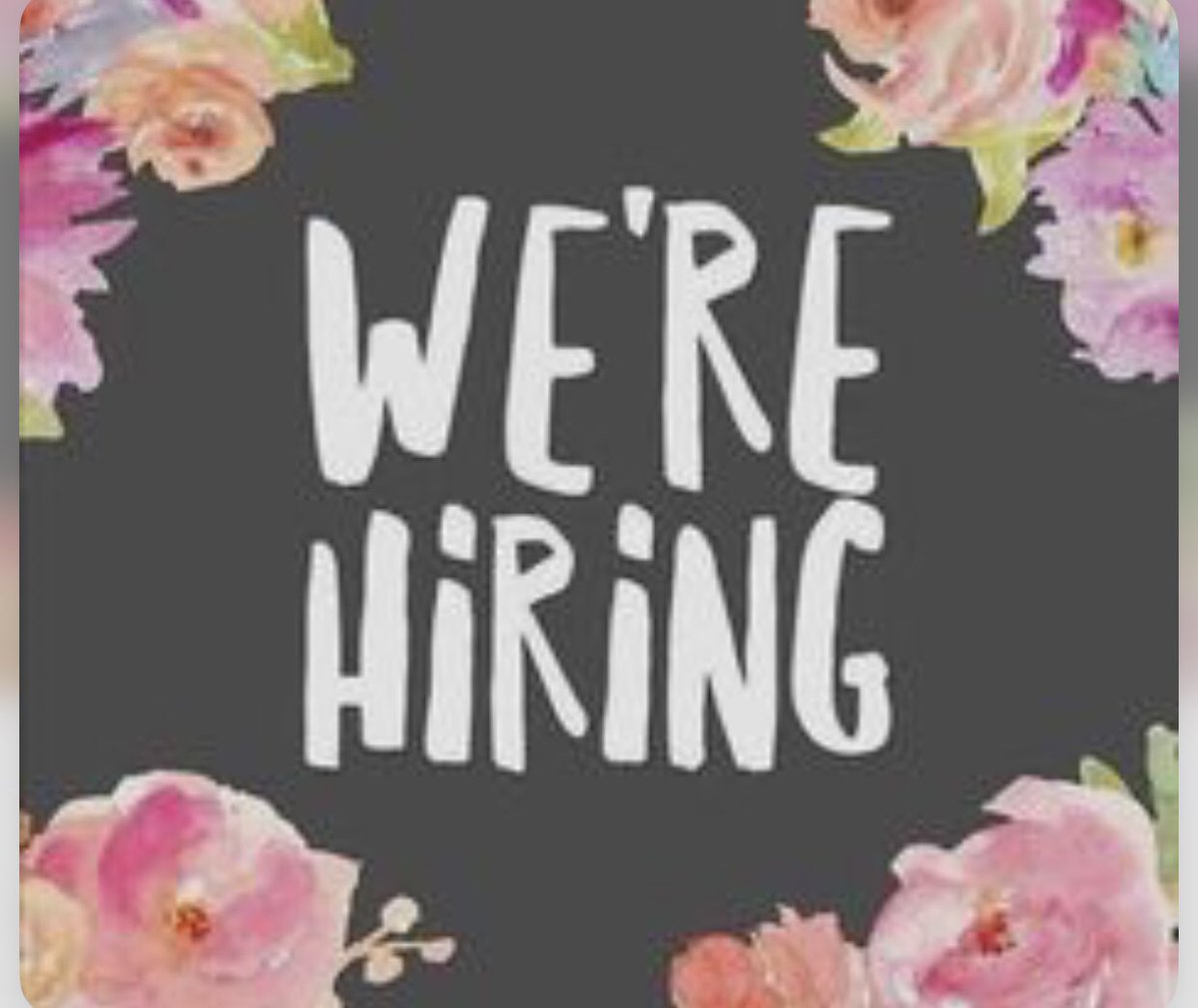 Come see us today💕💕 Flexible and great hours!!!