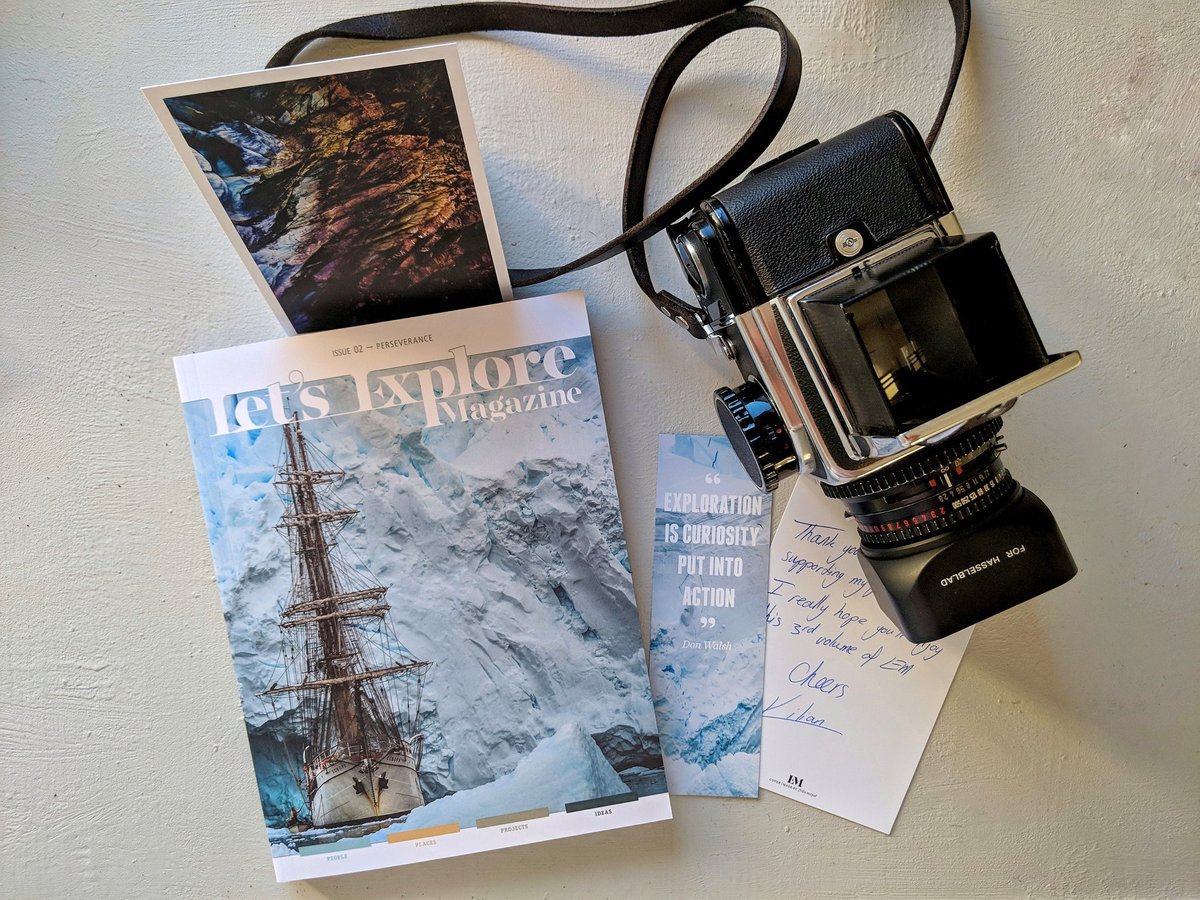 Rafael_Garcia's tweet photo. On Perseverance.
#LEM02 is here for me to enjoy the end of the day with a glass of wine, good stories and great photography.
Thanks @LetsExploreMag and @KilianIdsinga for the goodies and specially for working passionately on this. https://t.co/hg0remdZpi