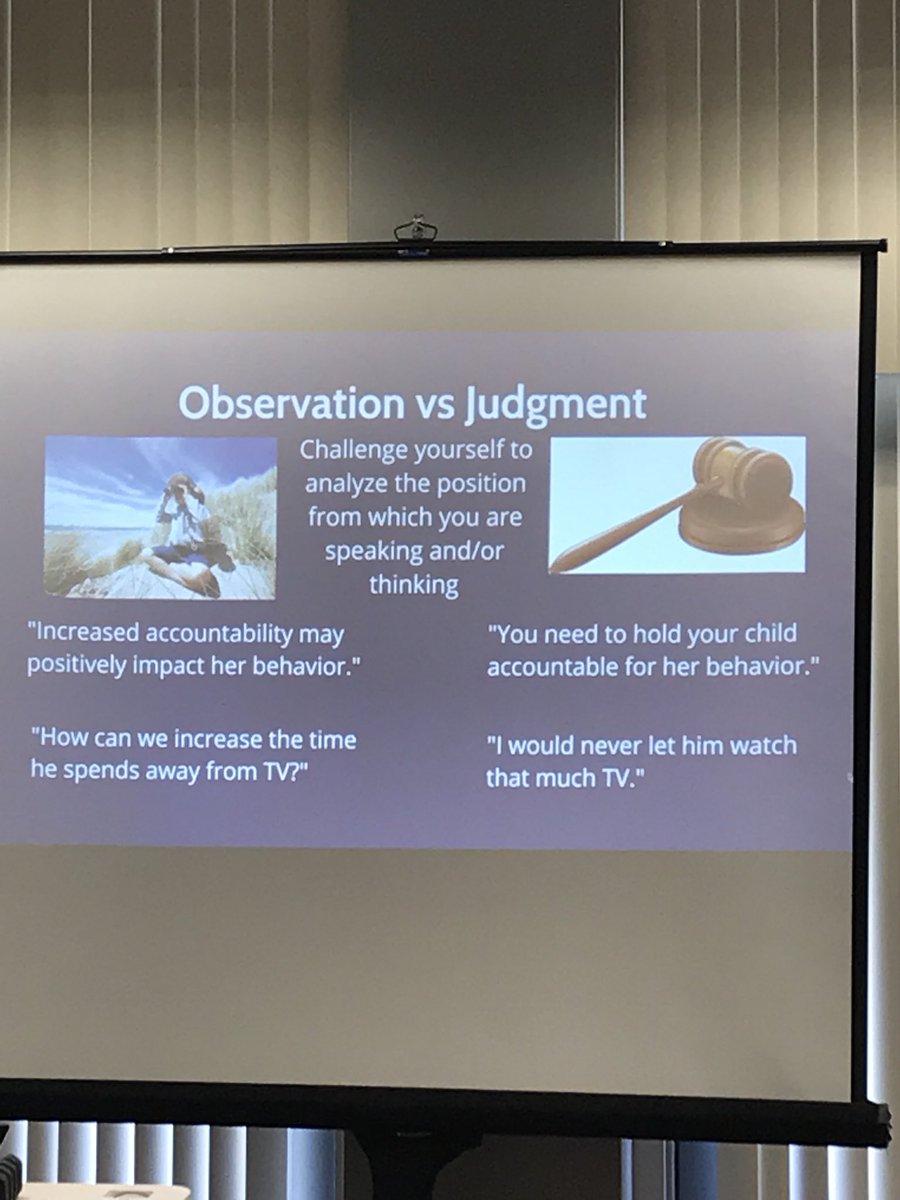 MykiWilliamson's tweet image. Presume positive intent on behalf of parents: become an observer instead of a judge. #TISC2018 #iteachmo