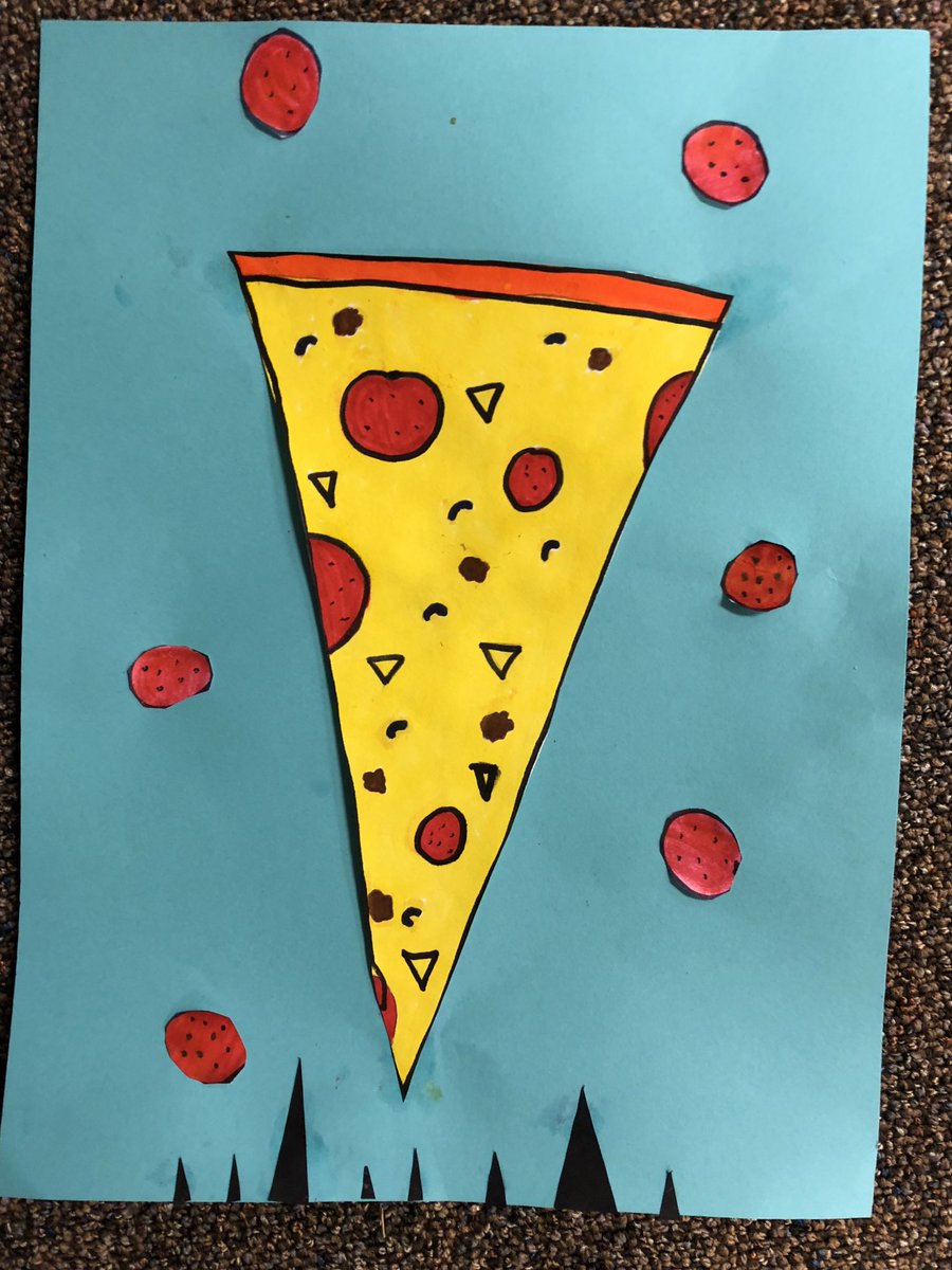 TheArtRoom_SWE's tweet photo. Fifth grade is learning about Pop Art and finding inspiration from the work of Burton Morris. Here are several in-progress pieces. Some students followed the artist’s style closely while some put their own spin on it. #HumbleISDJOY #humbleisd_swe #art #SWEart https://t.co/VU5xr2nvKq