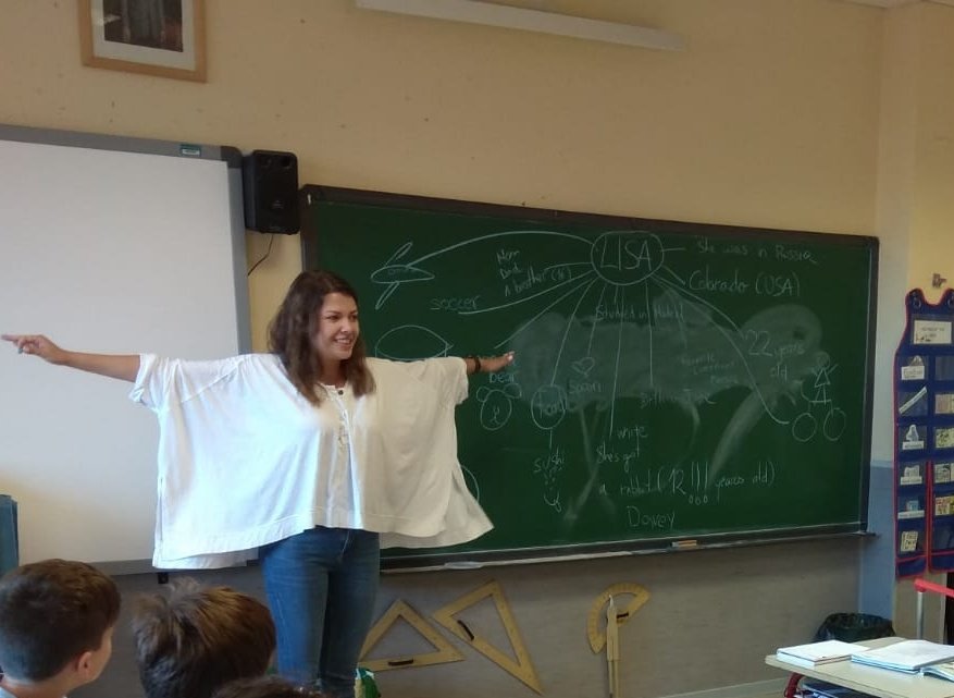 PRESENTACIÓN DE LAS ASSISTANTS A LAS CLASES – Colegio Carlos III