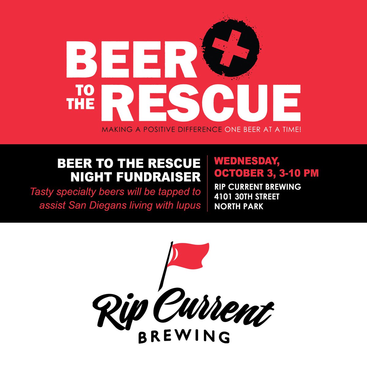 Sure you could spend tomorrow night in North Park drinking well-known commodity beers, OR you could join us at <a href="/ripcurrentNP/">RipCurrent NorthPark</a> to drink secret SPECIALTY beers. Is that even a choice?
.
.
(Sorry to go #hypebeast on you, but this is for charity, y'know.)