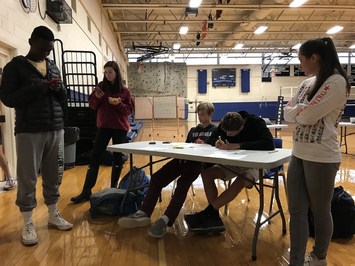 YarmouthHS's tweet photo. Freshman elections today! https://t.co/2RW1he7wAS