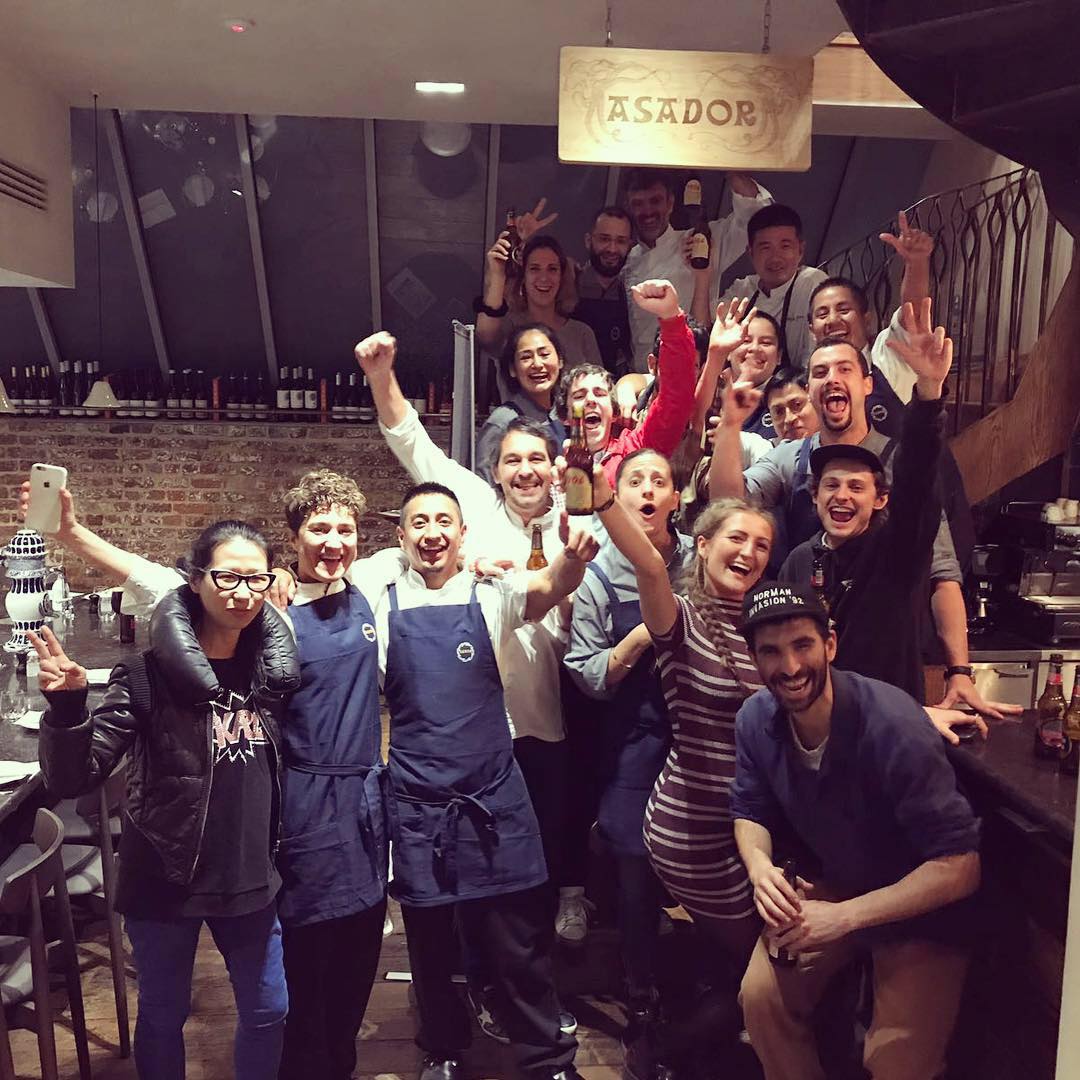 What a brilliant evening of Michelin-starred cuisine at <a href="/sabor_ldn/">Sabor</a> as Nieves Barragan &amp; Javier Olleros of <a href="/RestCullerdepau/">RestCullerdepau</a> teamed up for @LRF2018 Top Ten Cuisines event, taking guests on a gastronomic journey of Spanish flavours.
All paired with our delicious beers, of course!