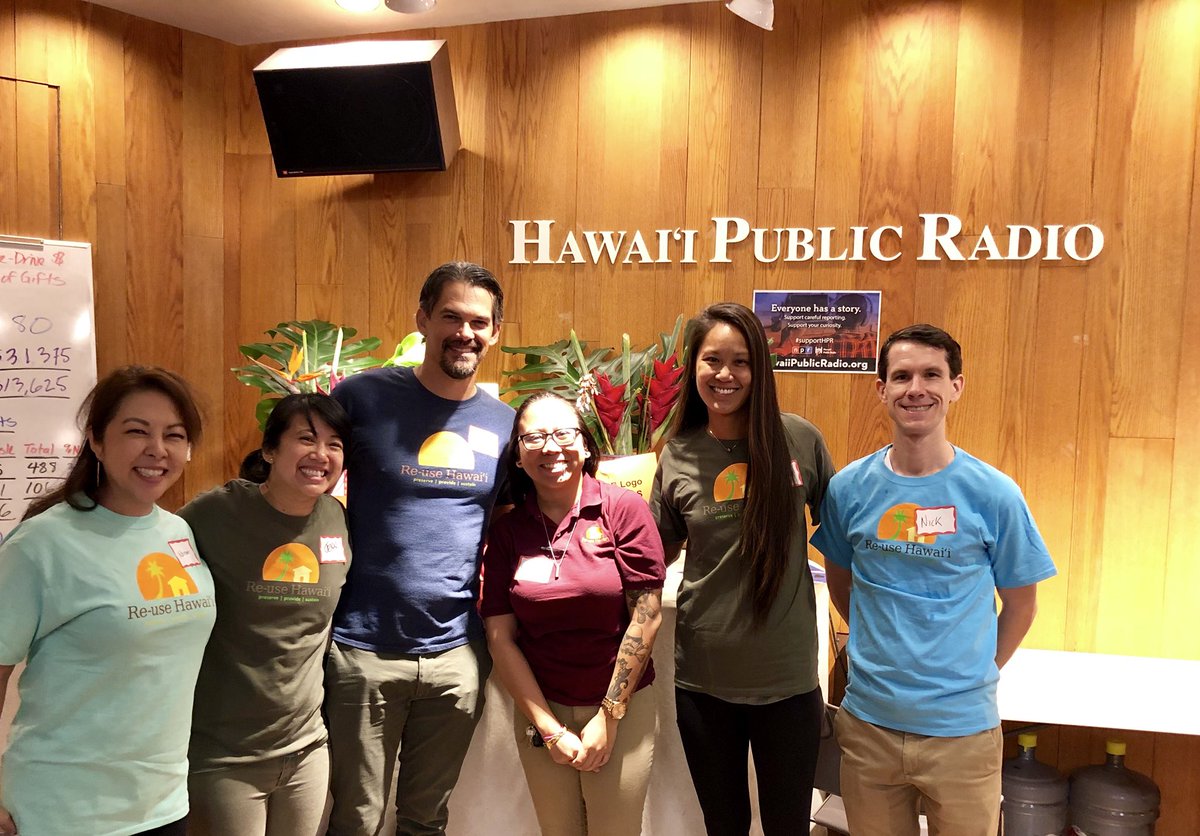 reusehawaii's tweet photo. Join us now! Call 808.944.8800 and #SupportHPR #WeAreHPR https://t.co/OcN8wbjK0t