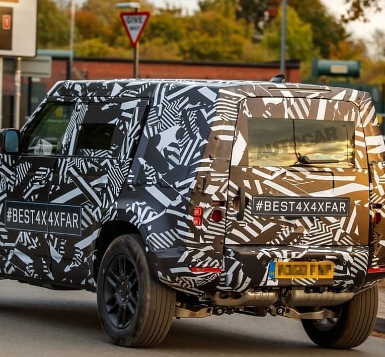 #breaking #news Hij komt hij komt hij komt #new #defender #LandRover #allnewdefender #vanmossel
