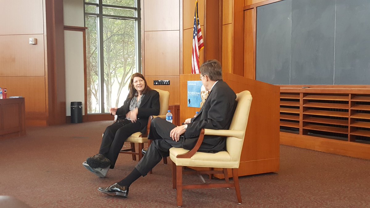 Q: What's your favorite part about the bench? 
A: You have the luxury and resources to try come to the correct conclusion without worrying about billable hours

Thanks for your insight, Judge Owen! 

<a href="/BaylorLawSchool/">Baylor Law School</a> <a href="/FedSoc/">Federalist Society</a>