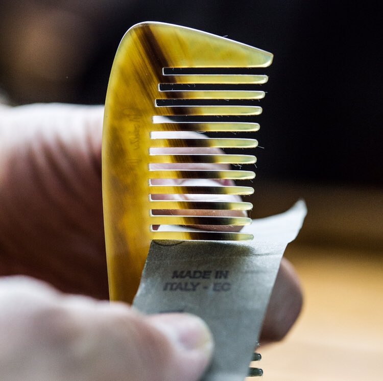 martinato_1980's tweet photo. Mariella Martinato accessories are exclusively hand made in Italy with passion and love! Manufacturing a horn comb.....
#horncomb #horn #genuinehorn #hair #comb #handmade #madeinitaly #shaving #mensgrooming #grooming #passion #combs #barber #mustachecomb #barba #cannes #love https://t.co/2qr9jdllsk