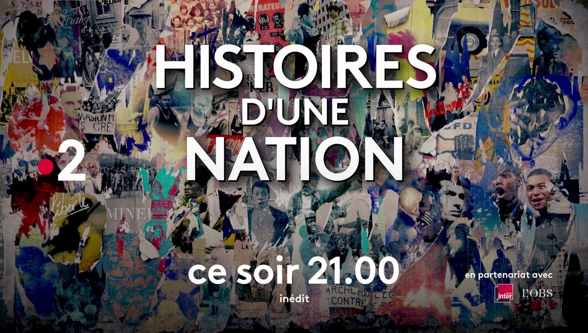 FranceTV's tweet photo. De 1954 à nos jours : regardez la suite et la fin de notre grande épopée documentaire #HistoiresDuneNation ! https://t.co/H5A4MvAE1k