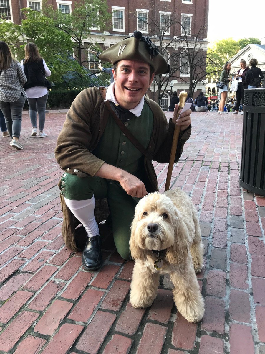 TheFreedomTrail's tweet image. Thanks for stopping by! #EddieMuppet #EddieTheCockapoo #PatrioticPups🐾