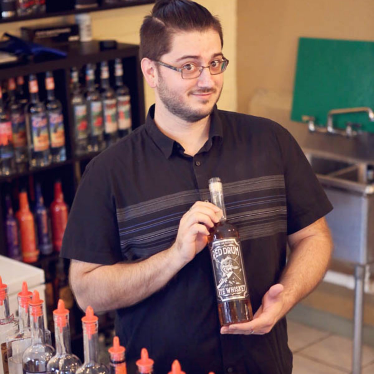 When you find a liquor you love, you'll want to show it off.