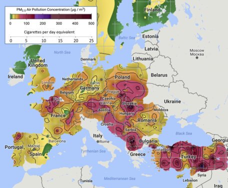 cocreatingvalue's tweet photo. Air Pollution Concentration #health #environnement #europe
https://t.co/NTkef8GBnF https://t.co/itPV3KtGli