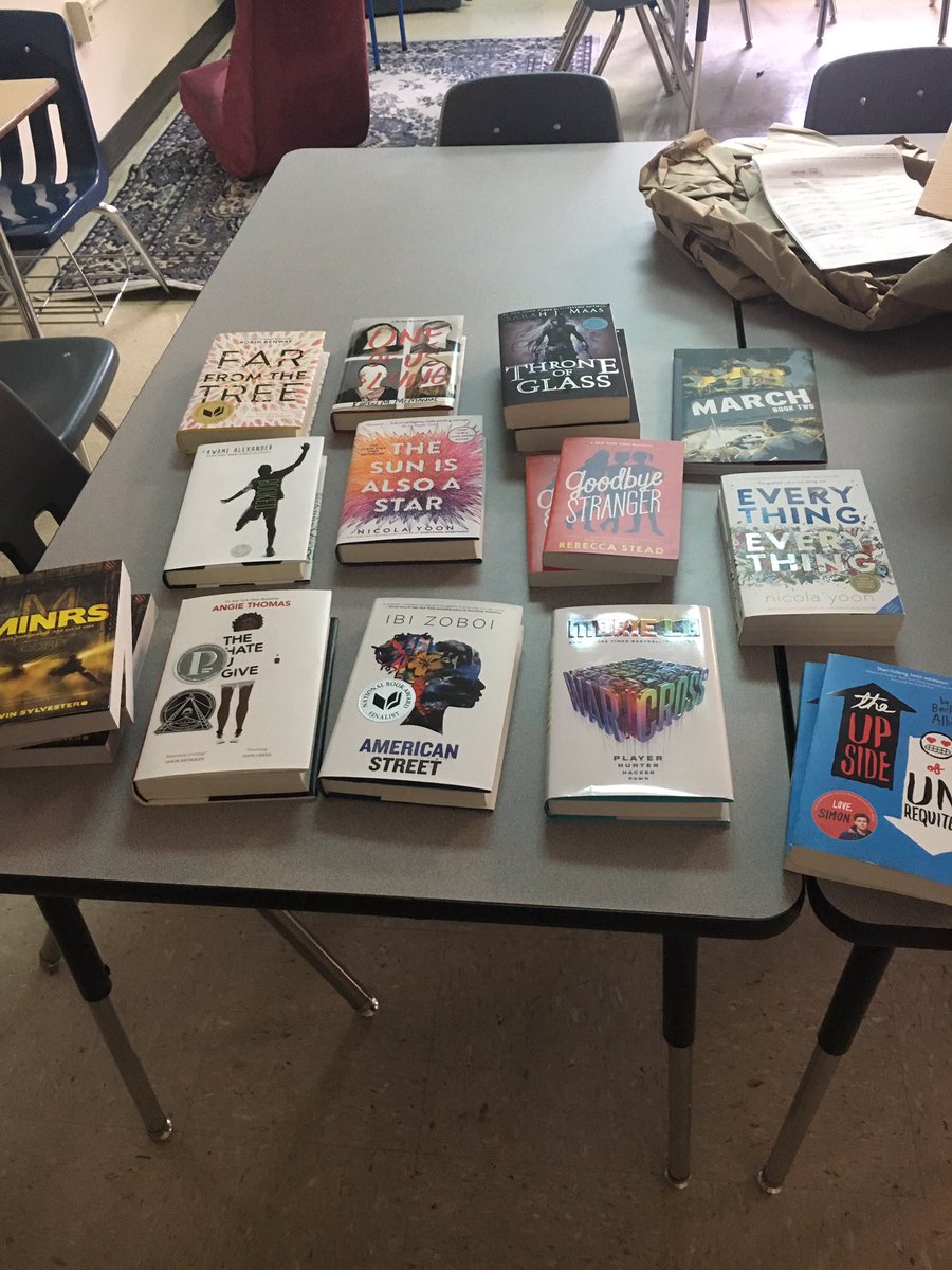 msrich207's tweet photo. Thank you Burlington for adopting our classroom! ❤️ #booksinthe217 https://t.co/C6m5n9IvEP