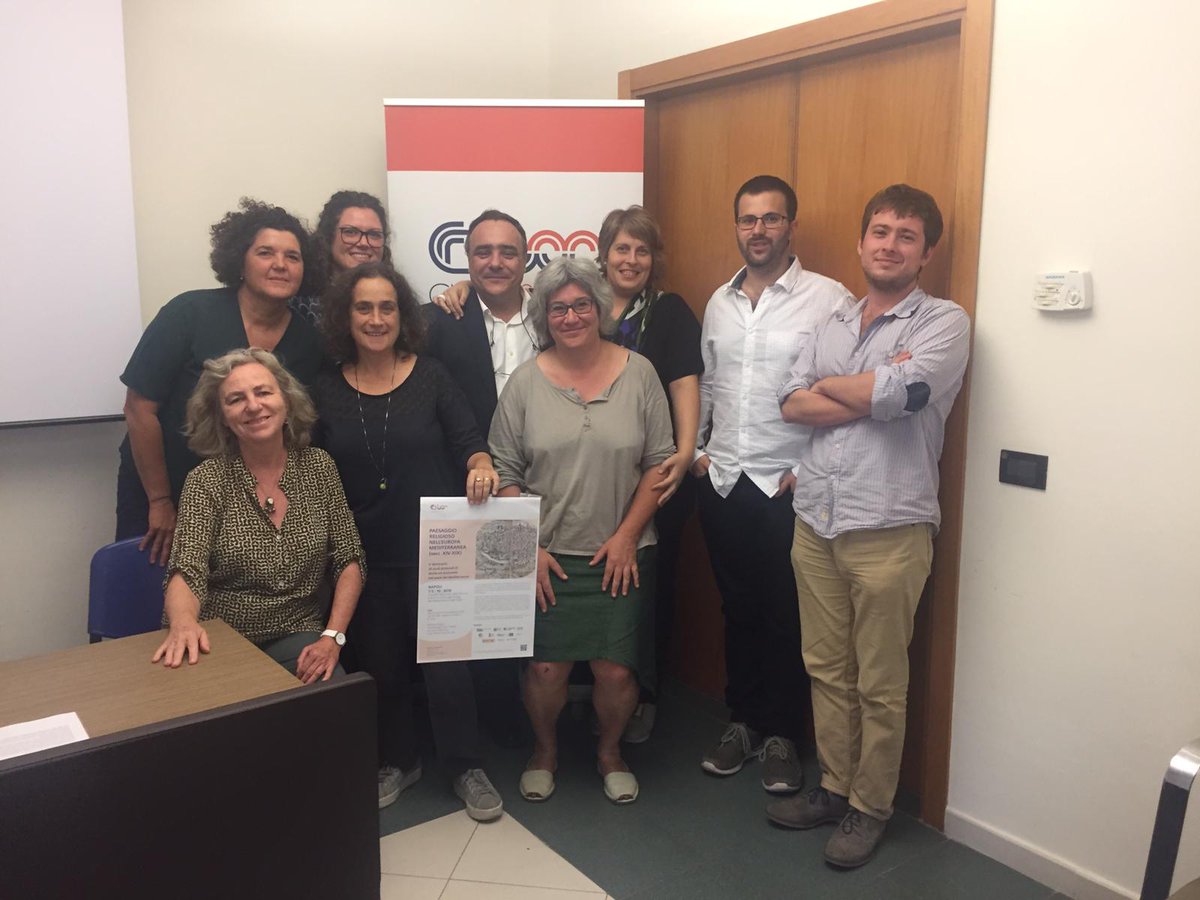 Spiritual Landscapes (@landscapesub) on Twitter photo L'equip de <a href="/LandscapesUB/">Spiritual Landscapes</a> al V Seminario de Studi Dottorali organitzat pel @ISSM_CNR, on hem presentat el projecte i diverses comunicacions sobre paisatges monàstics, paisatges sonors o l'ús de tècniques de georeferenciació. Uns dies intensos plens de feina! L'equip de <a href="/LandscapesUB/">Spiritual Landscapes</a> al V Seminario de Studi Dottorali organitzat pel @ISSM_CNR, on hem presentat el projecte i diverses comunicacions sobre paisatges monàstics, paisatges sonors o l'ús de tècniques de georeferenciació. Uns dies intensos plens de feina!