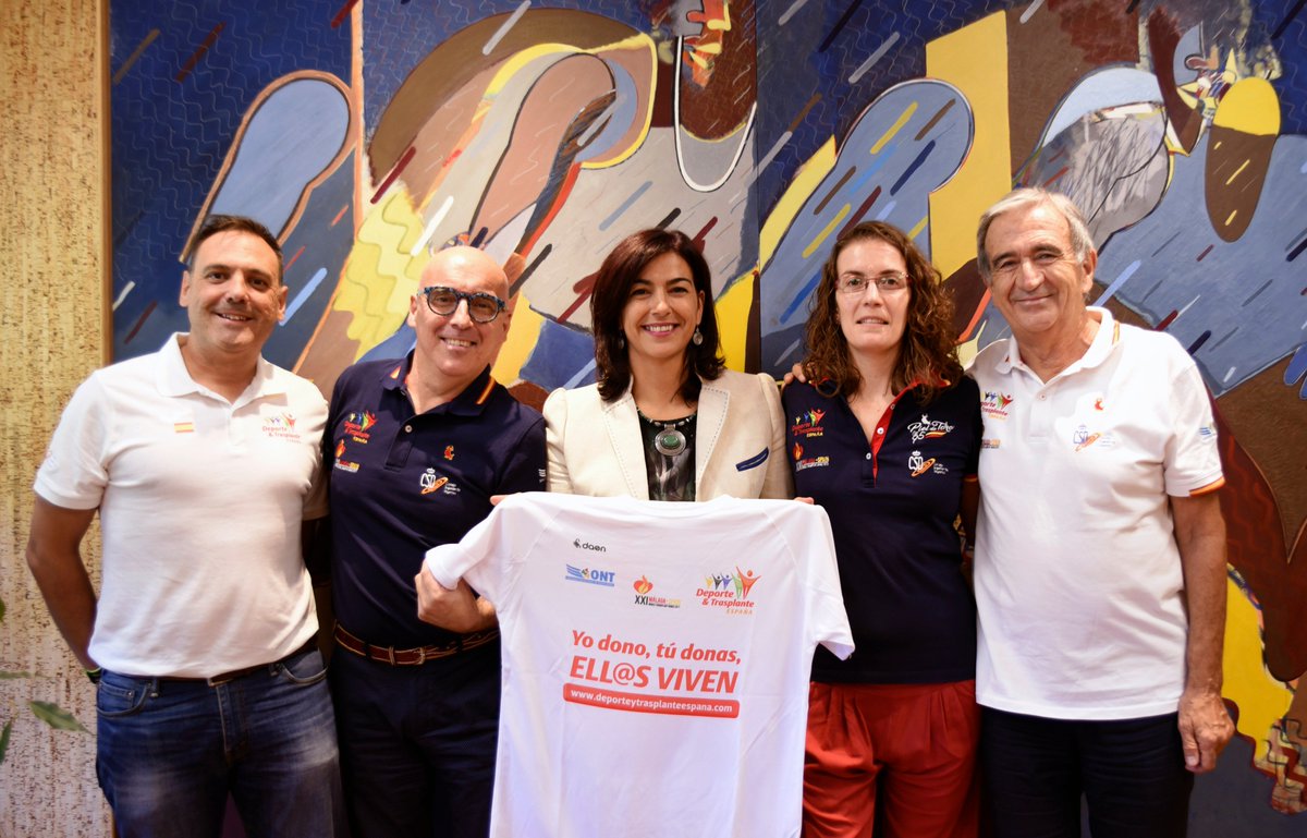 Reunión de trabajo entre <a href="/MariaJoseRienda/">María José Rienda</a> y la <a href="/DyTEspana/">Deporte y Trasplante España</a> para el estudio de las posibles colaboraciones en diferentes proyectos, con el fin de fomentar la actividad física en personas trasplantadas #TeamESP