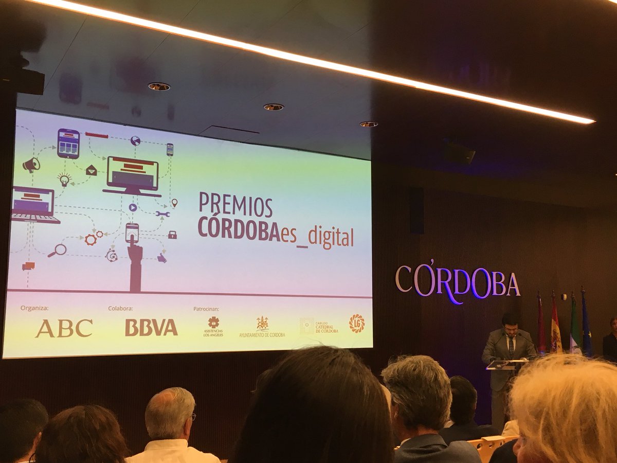 AP_lawyers2's tweet photo. En los premios #córdoba_esdigital donde somos finalistas en la categoría mejor desarrollo omnicanal https://t.co/5nENN63HmP
