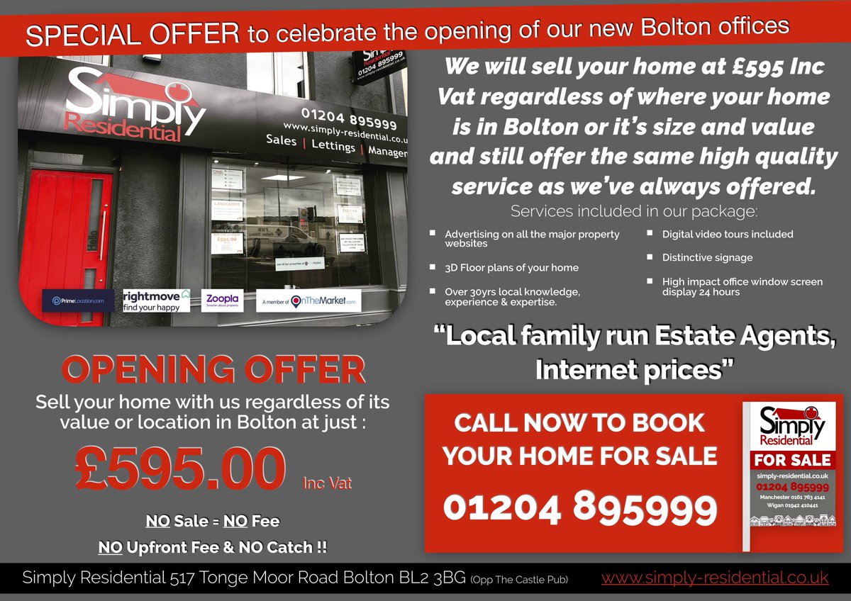 Simply Residential Estate Agents Bolton (SimplyProperty) Twitter