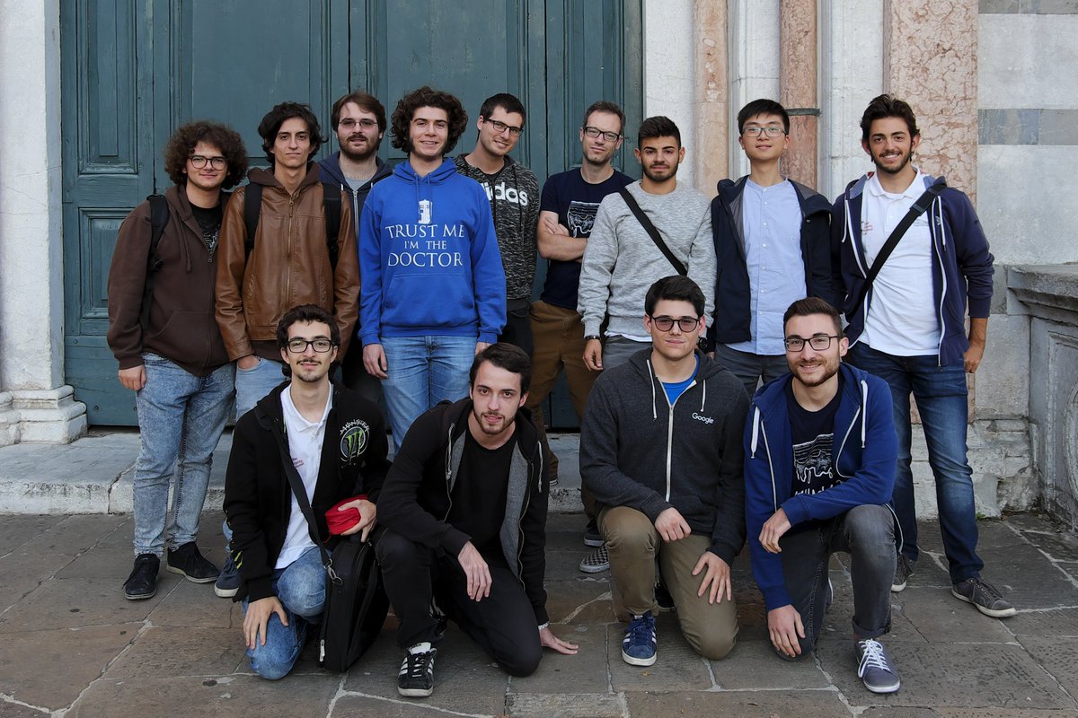 Greetings from <a href="/IMTLucca/">Scuola IMT Alti Studi Lucca</a>! The Italian team is heating up for #ECSC2018 🔥🚩 <a href="/CyberChallengIT/">CyberChallengeIT</a> <a href="/CyberSecNatLab/">Cybersecurity National Lab</a> <a href="/mhackeroni/">mhackeroni</a>