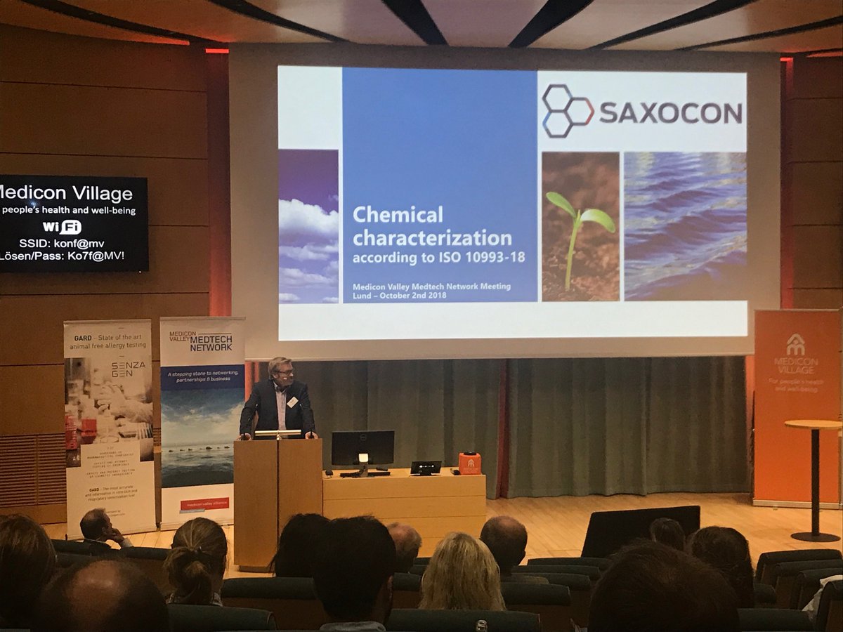 SenzagenAb's tweet photo. Thank you for all new insights and interesting discussions at #MediconValley MedTech Network Meeting tonight hosted by @SenzaGen on #MedicalDevice #Biocompatability and #ISO10993 . Thank you all for the great presentations! https://t.co/tfEQEkFpD1