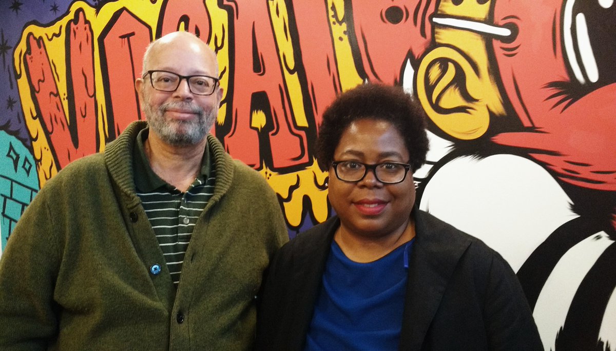 Vocalo's tweet photo. The (In)Justice for All Film Festival #IFAFF brings audiences films that explore America’s corrupt criminal justice system. Organizers Daryle Brown and Darcy Carter discussed their movie mission with Jill Hopkins on @TheMorningAMp
Listen here: https://t.co/bRV8oKxz26 https://t.co/xLubWwuKWO
