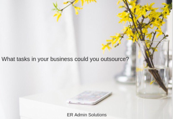 er_admin's tweet image. What tasks could you outsource? #va #SmallBiz