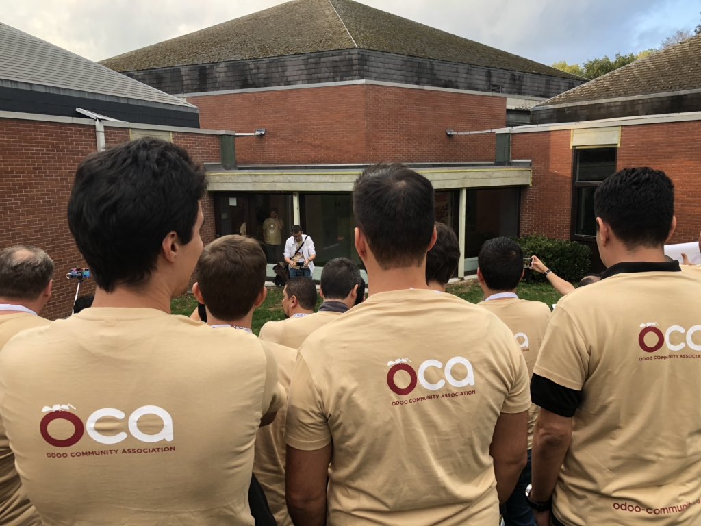 Trinityroots's tweet photo. #TeamTrinityRoots group photo at #OCAdays2018
#TrinityRoots #Passion #Innovates #Excellence #Odoo #OCAdays2018 https://t.co/WhsxRmtjC1