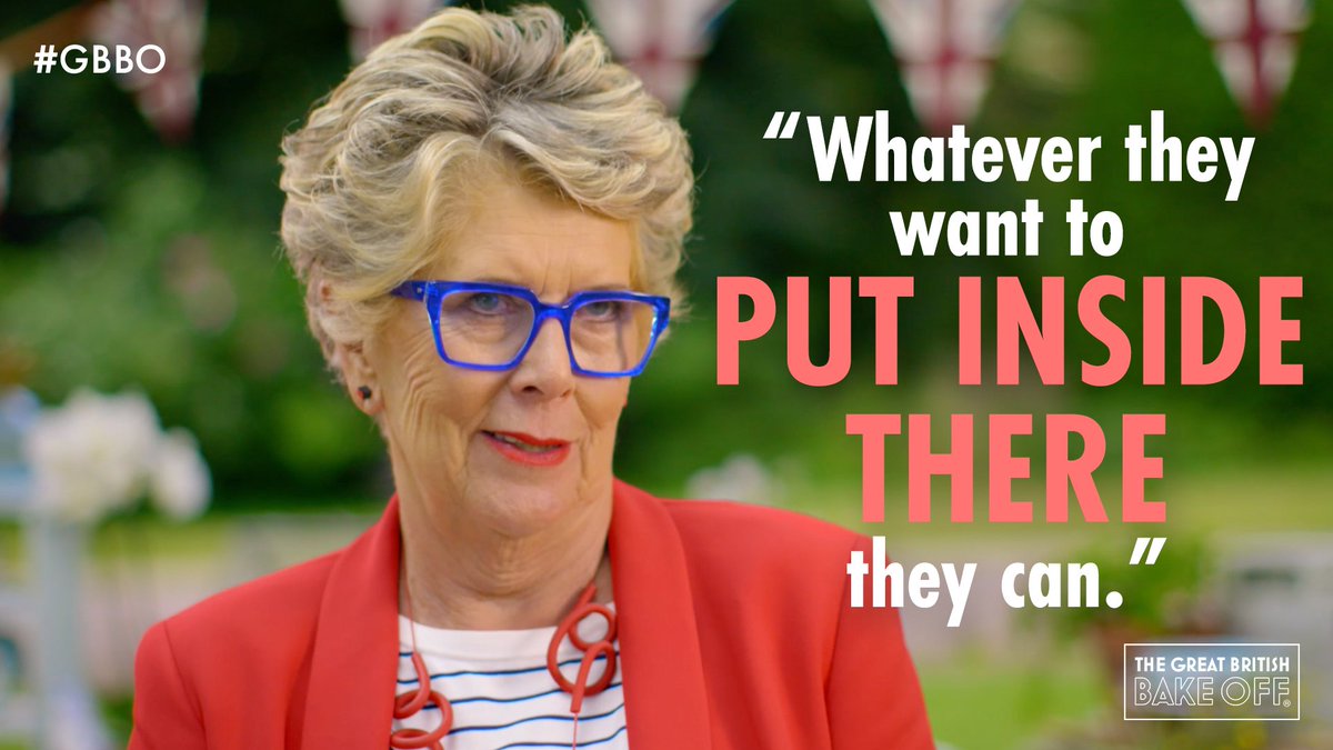 We take it Prue hasn't seen American Pie. #GBBO