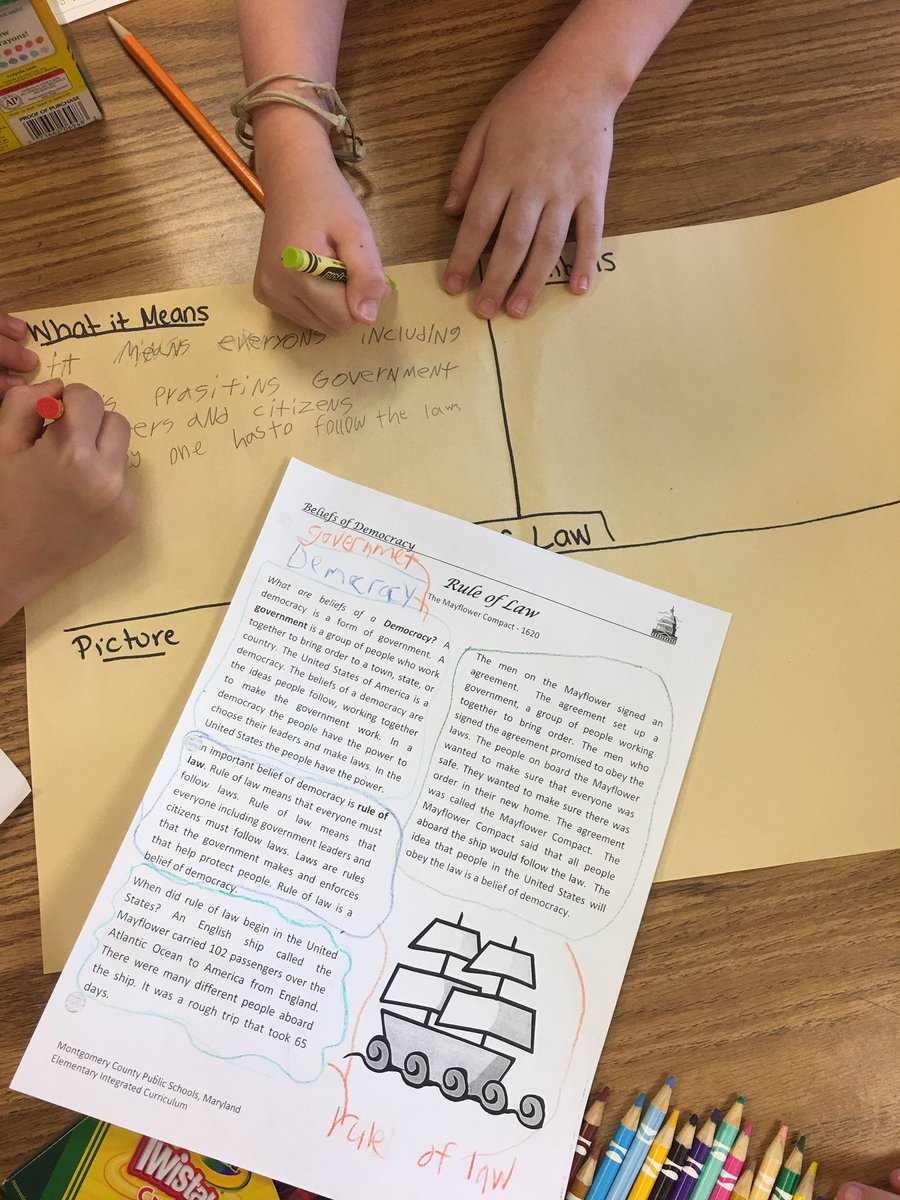 FoxTownStars's tweet photo. “Rule of law means everyone, like police, the president and us, all have to follow laws” -a second grader learning beliefs of democracy https://t.co/MvMKOvRdBg
