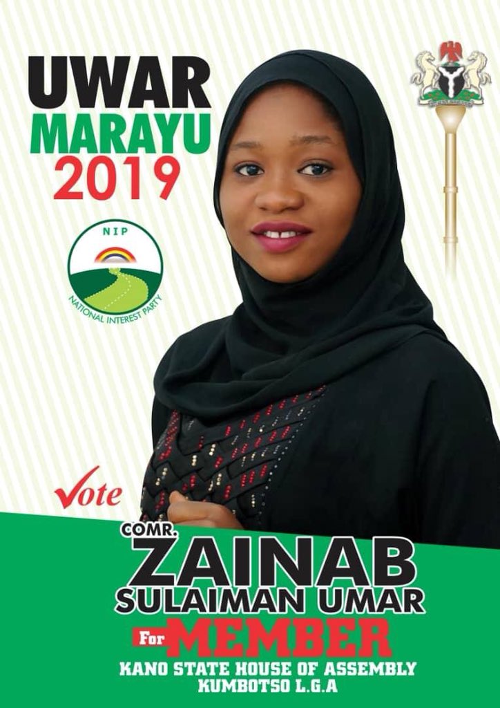#Youngwomeninpolitics another #YWPLS fellow, hardworking, transparent &amp; dedicated young woman #shecanlead let support her <a href="/AbiodunEssiet/">Abiodun Essiet PhD</a> <a href="/mashanubian/">Aisha Dabo™ 🇸🇳 🇬🇲</a> <a href="/NDIWomen/">NDI Gender & Women</a> <a href="/IRI_Africa/">IRI Africa</a> <a href="/NEDemocracy/">NEDemocracy</a> <a href="/CDDWestAfrica/">CDD West Africa</a> @AU_WGDD <a href="/equalitynow_ug/">EQUALITY UGANDA</a> @IsisWICCE <a href="/LaddersNG/">ladders</a> <a href="/zeechampion2019/">zainab Sulaiman umar</a> <a href="/RabiaDjibo/">Rabia Djibo Magagi</a>