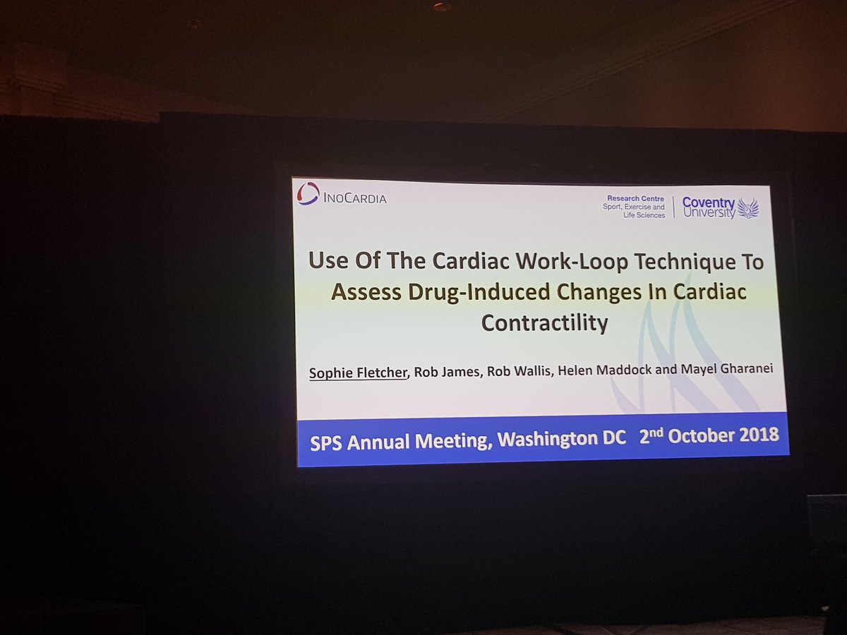 MayelGharanei's tweet photo. Sophie Fletcher, PhD student at SELS from our lab just presented data at the SPS2018 in Washington DC. @ProfH_Maddock @CovUni_SELS @SafetyPharmSoc @covcampus https://t.co/spLNeX6E8l