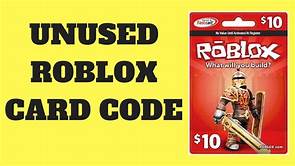 Robux Codes 2018 Unused