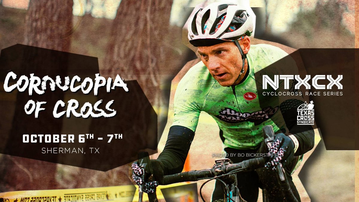 ShermanParksRec's tweet photo. This weekend NXTCX will be racing at Pecan Grove West. If you get a chance go out and see some great bike racing both on concrete and through the woods. https://t.co/PaUFtyllrS