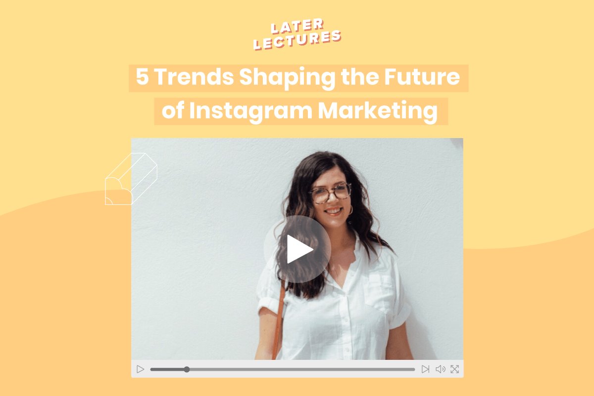 Wondering what the future of Instagram marketing looks like?
From vertical video to A/R filters, watch <a href="/latermedia/">Later</a>'s free video to learn about 5 trends shaping the future of Instagram marketing:
buff.ly/2RaLnJS