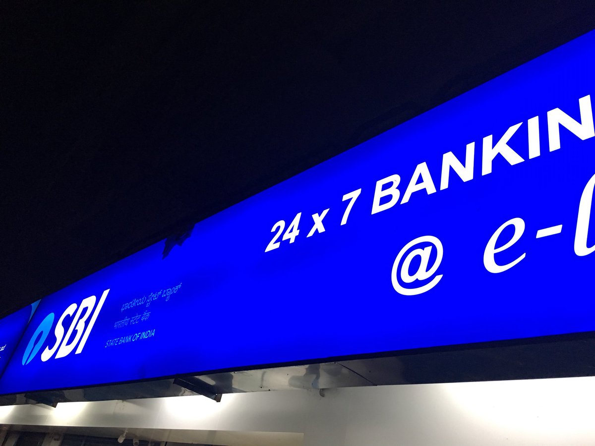 UgAnoop's tweet image. This is how SBI works. Automated trailer machine not working from 3days and for god&apos;s sake cash deposit machine is also dead at so called e-lobby 24*7 taglines hopeless service.