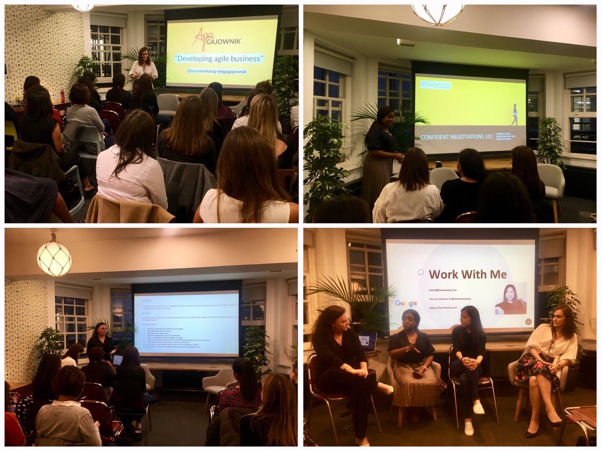 So excited to have our CEO <a href="/AgaGajownik/">Aga Gajownik</a> speak about #agile #businessdevelopment during #digtalbusinesswomen event <a href="/WeWork/">WeWork</a> Soho. Great inspiration from Uzo and <a href="/iamlauriewang/">Laurie Wang</a> #startuplife #negotiation #branding #iandi #agile