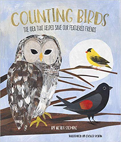 Regina_Griffin's tweet photo. Happy book birthday to #CountingBirds by @heidieys + illus. by Clover Robin. The best type of non-fiction for young readers: lovely to read aloud, beautiful to look at, + a call to action. 🙌🏼💥🦆🦅🦉 https://t.co/gKLZEBvJaF