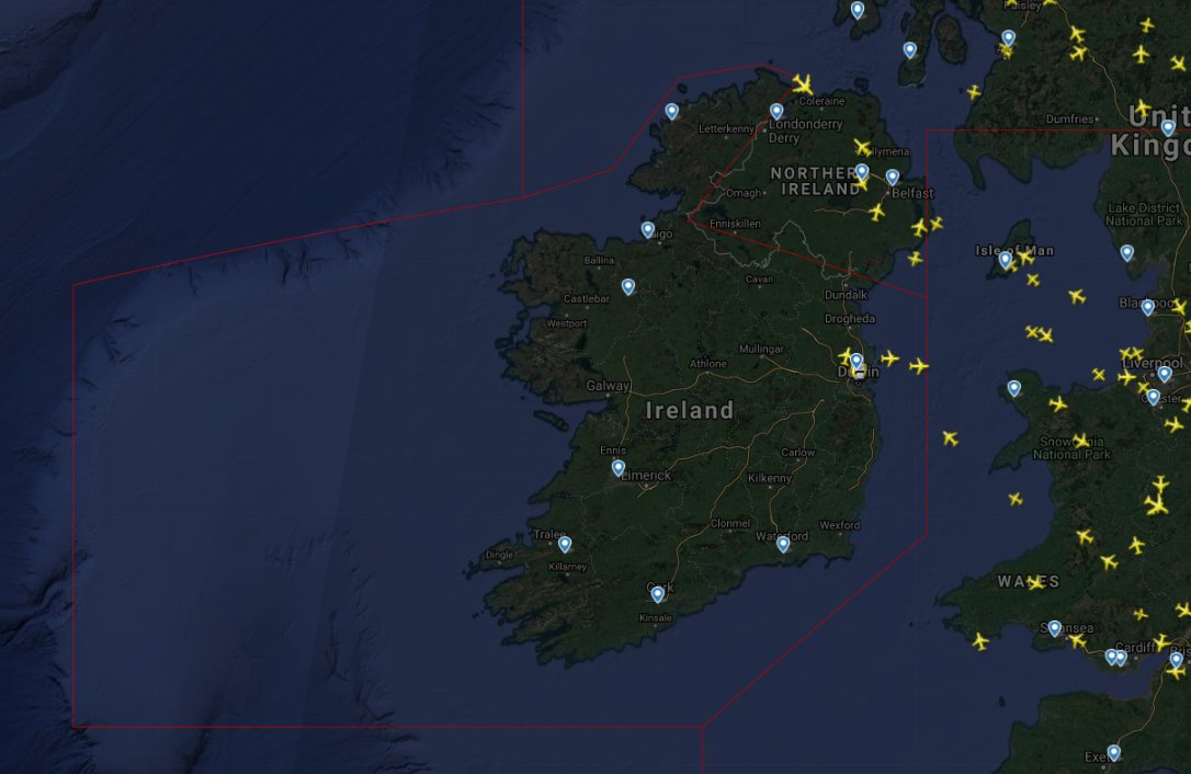 Breaking: Irish airspace has been closed with immediate effect due to an ATC radar failure in Shannon. There is an exception in place for Dublin Airport because of its proximity to British airspace
flightradar24.com/53.23,-8.03/7