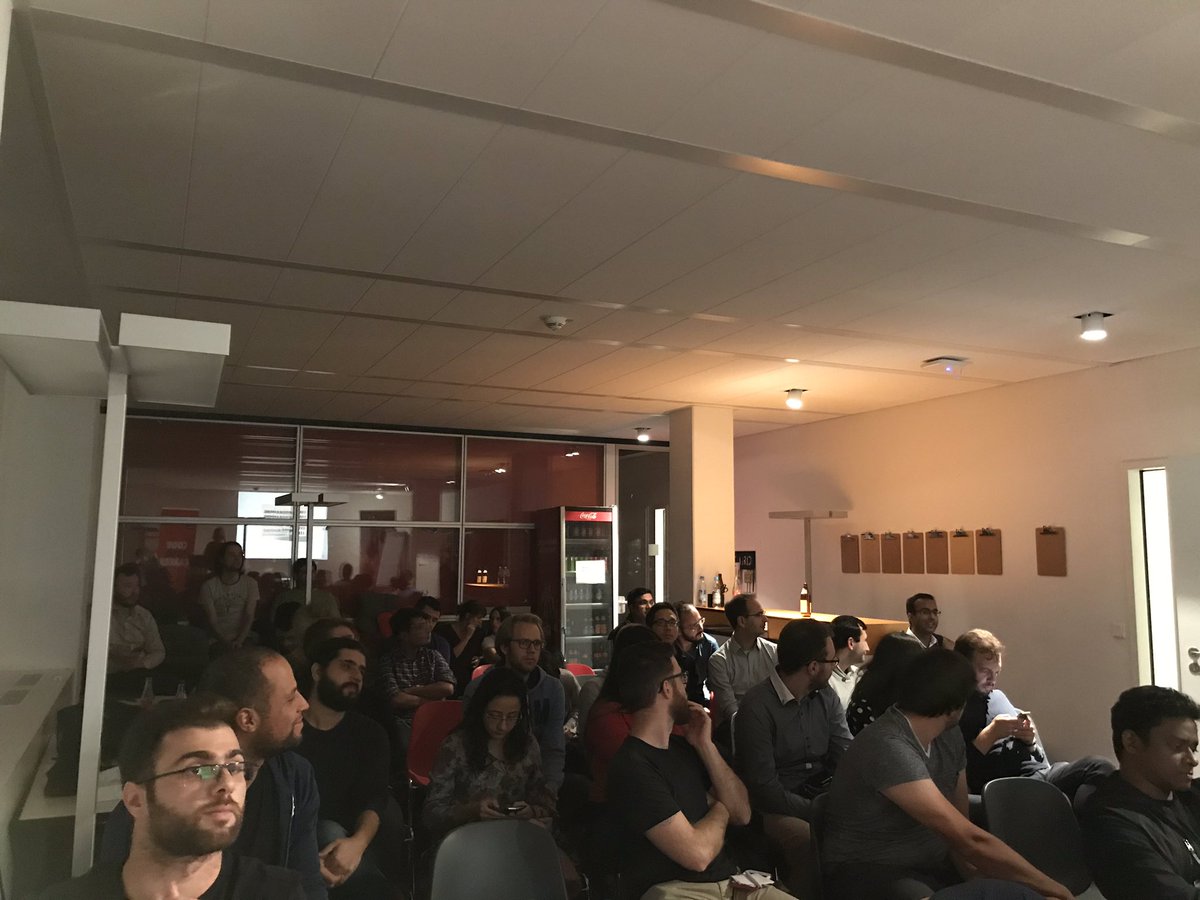 pydatamunich's tweet image. Tonight&apos;s meetup was a full house for our new season opener. Thanks to our speakers and @BurdaBootcamp for the venue. @PyData #Munich #Tutorials #bayesian_inference #tips