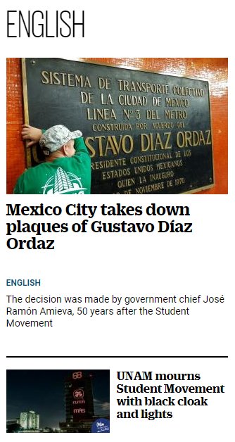 Univ_inenglish's tweet photo. Don't forget to check out #Tuesday's edition of @Univ_inenglish for @El_Universal_Mx here: https://t.co/rr5cOt2hY1 https://t.co/ZxCyHDgfyG