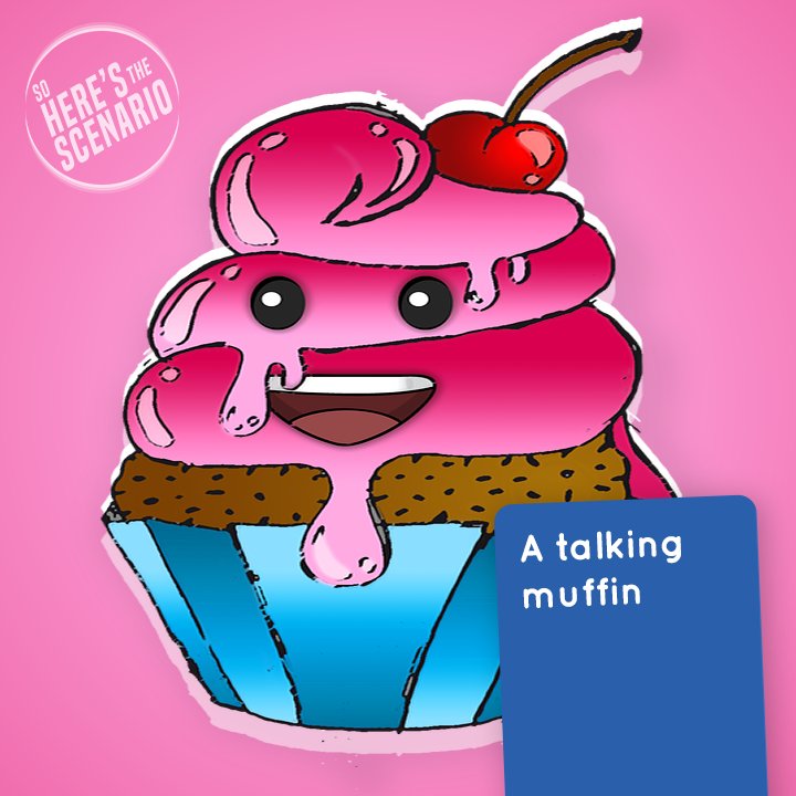 SHTSgame's tweet photo. 1/4]A talking muffin... _____ ..._____

Holy cow, you seeing this shit? This is unreal. Literally. What is this muffin up to?

#SHTSgame #foundwho #muffinsarepeopletoo #chocolate #amazing #epic #adorable
#cute #chocolate #cookies #cutenessOVERLOAD #muffins https://t.co/AUjpJS2nh3