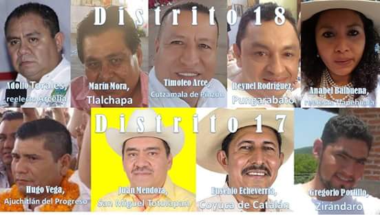snake999666's tweet photo. Alcaldes de #TierraCaliente 

Cuatro son del PRD, cuatro del PRI y uno, de Morena, tres reelectos: Anabel Balbuena Lara en #Tlapehuala; Adolfo Torales, en #Arcelia; y Juan Mendoza, en San Miguel Totolapan; uno, dejó pasar un periodo para repetir: Reynel Rodríguez en #Pungarabato https://t.co/wybLgjmDFP