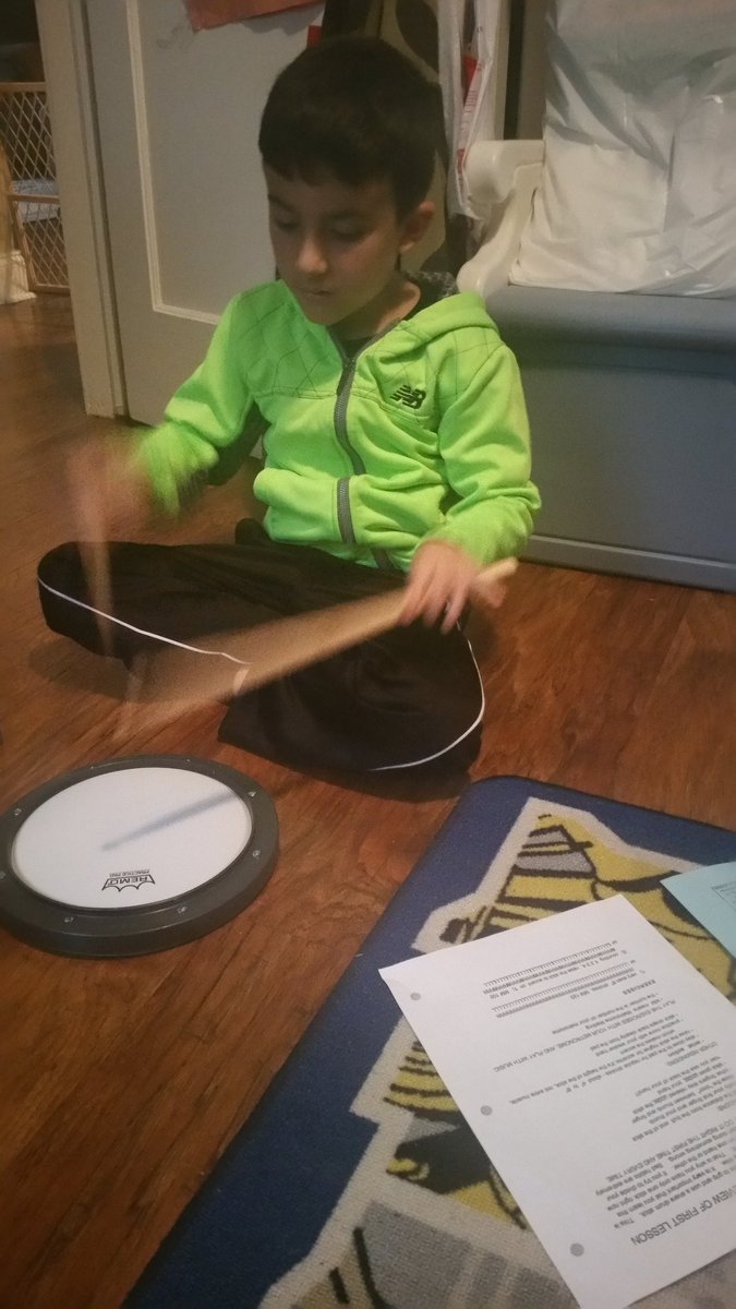 First day of band practice at school=first night of practice at home🎶<a href="/MrsDiNorma/">Aubrey DiNorma</a> <a href="/BuckmanHeights/">Buckman Heights GCSD</a>
