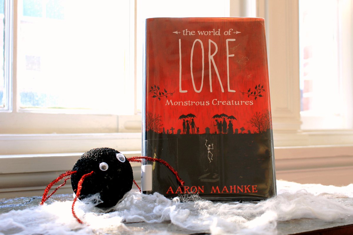 rollalibrary's tweet photo. Get ready for #halloween by reading up on your monster lore! #lore #monster #spooky #spider #rollapubliclibrary https://t.co/7qh0E52SXI