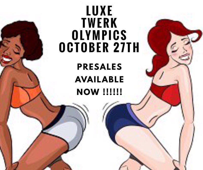 KvngDocPromo_'s tweet photo. #LuxeTwerkOlympics 

October 27th 

600+ expected 

SPECIAL GUEST 🚨🚨🚨🚨

#TXSUHC2k18 #LuxeComing2k18 

Twerk Olympics debit card presales drop October 1st ! 

GET THEM ASAP ONLY 200 total presales ( Come Turn Up w/ yo favorite LuxeBaddie 😉 ) https://t.co/8VGDSBC79n